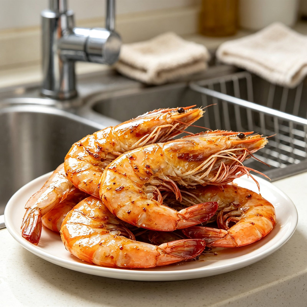 Premium Fresh Raw White Shrimp