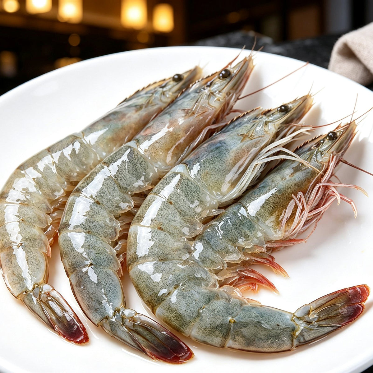 Premium Fresh Raw White Shrimp