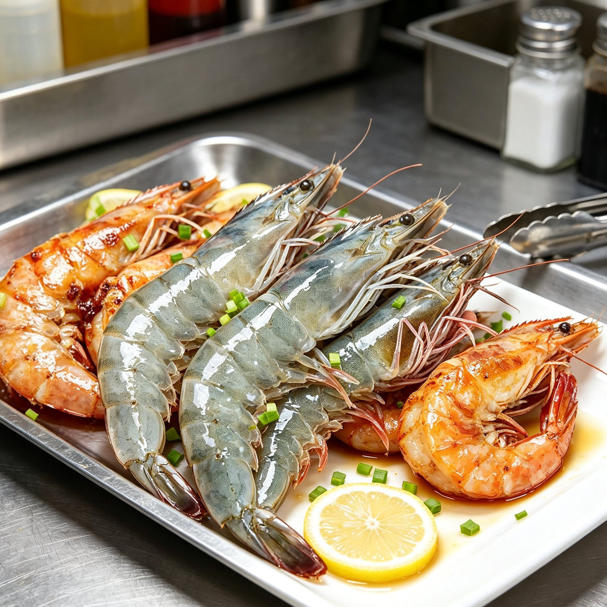 Premium Fresh Raw White Shrimp