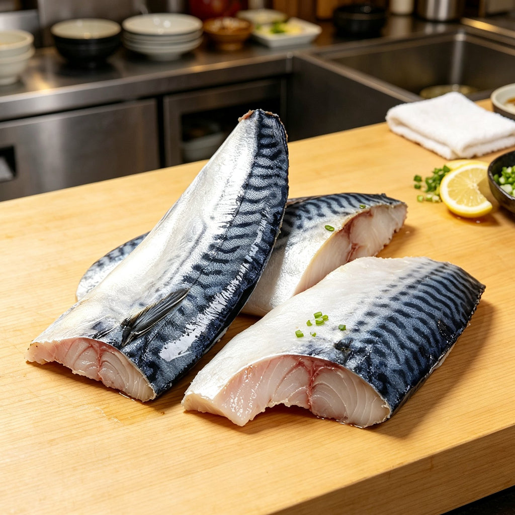 Fresh Whole Mackerel Fillets Premium