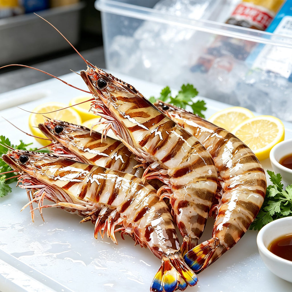 Fresh Raw Tiger Prawns Premium